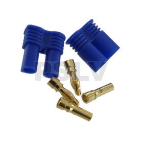 Q-C-0007  Quantum Blue EC3 Connector Male and Female  